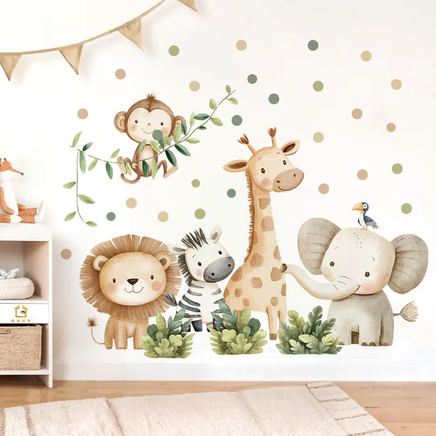 Baby Nursery Decor Girl - Наклейки на стену в стиле бохо
