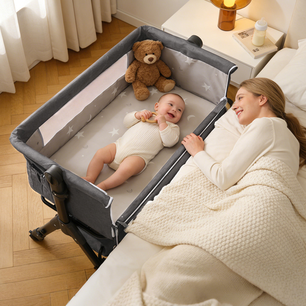 Baby Nursery Trolley - Детская люлька-кроватка 3 в 1, прикроватная