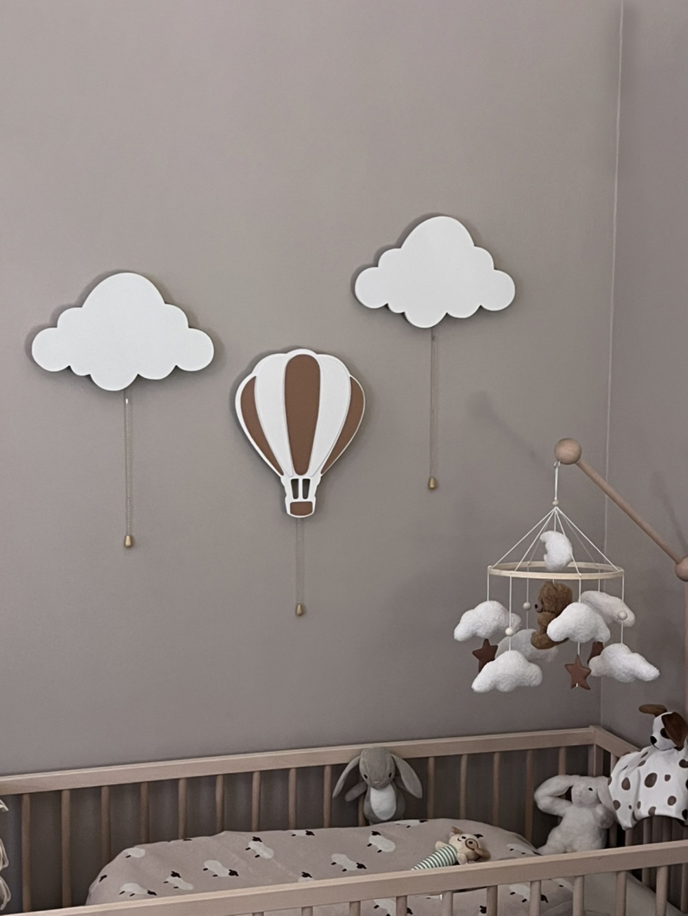Облачный свет - Настенный свет – обзор и цена Baby Nursery Wall Lights
