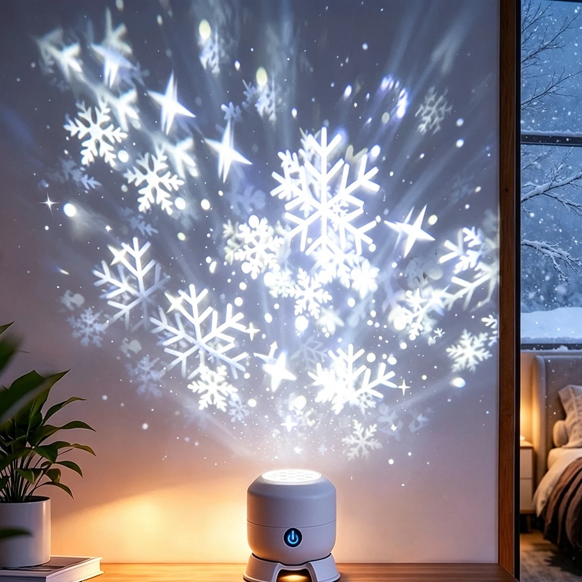 Светодиодный проектор с вращаю – обзор и цена Baby Nursery Wall Lights