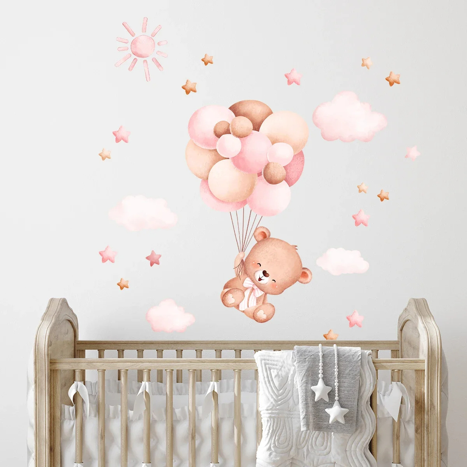 Акварельная наклейка на стену  – обзор и цена Baby Girl Nursery Quotes