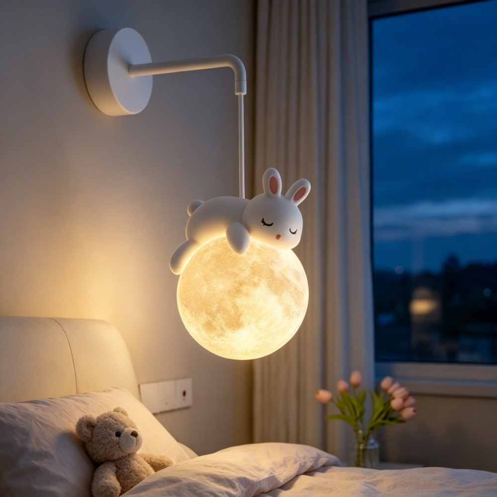 Настенный светильник в виде ми – обзор и цена Baby Nursery Decor Girl